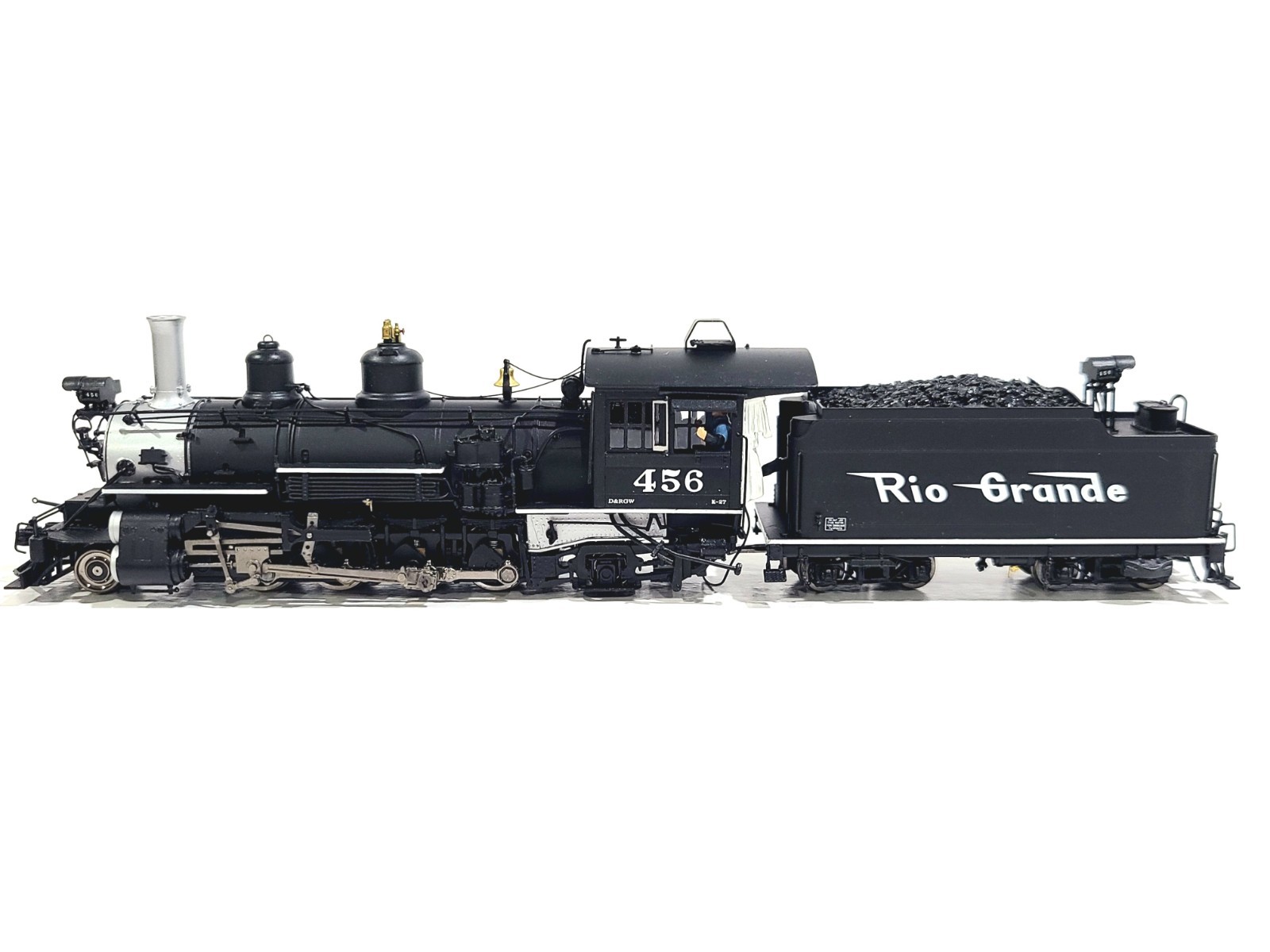 Division Point Boo-Rim D&RGW K-27 2-8-2 Denver & Rio Grande HOn3 Brass #27456G