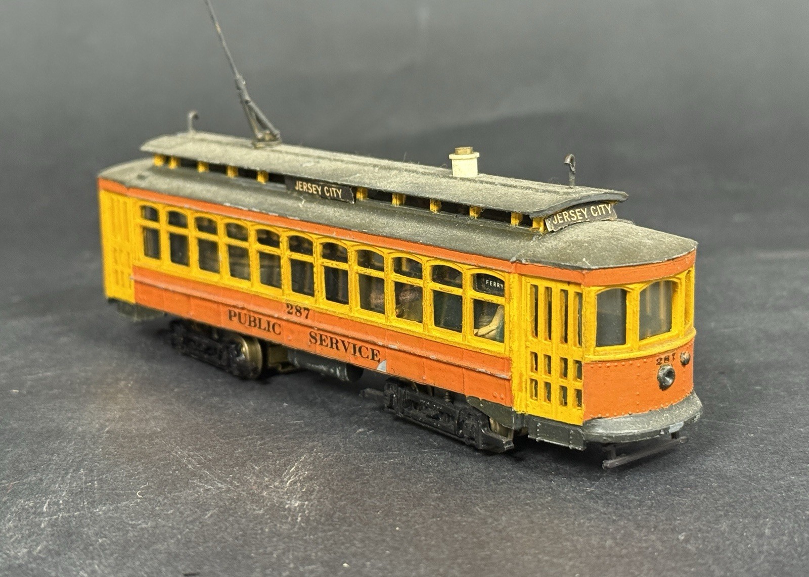 Vintage Jersey City #287 Public Service Ferry HO Scale Electric Train Locomotive