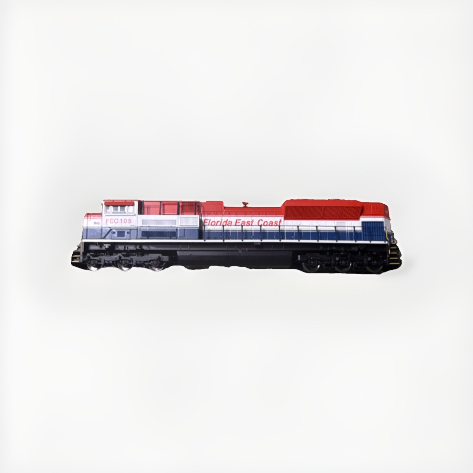 Walthers HO Diesel Locomotive Florida East Coast Red White Blue