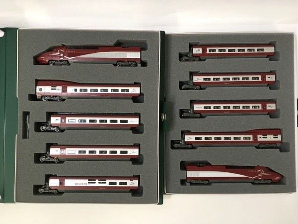 KATO N gauge Thalys PBA new paint 10-Car Set 10-1657 model railroad