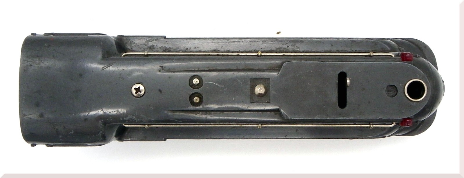Lionel Lines 1668-E Torpedo Steam Locomotive O Gauge Steel Grey As Is