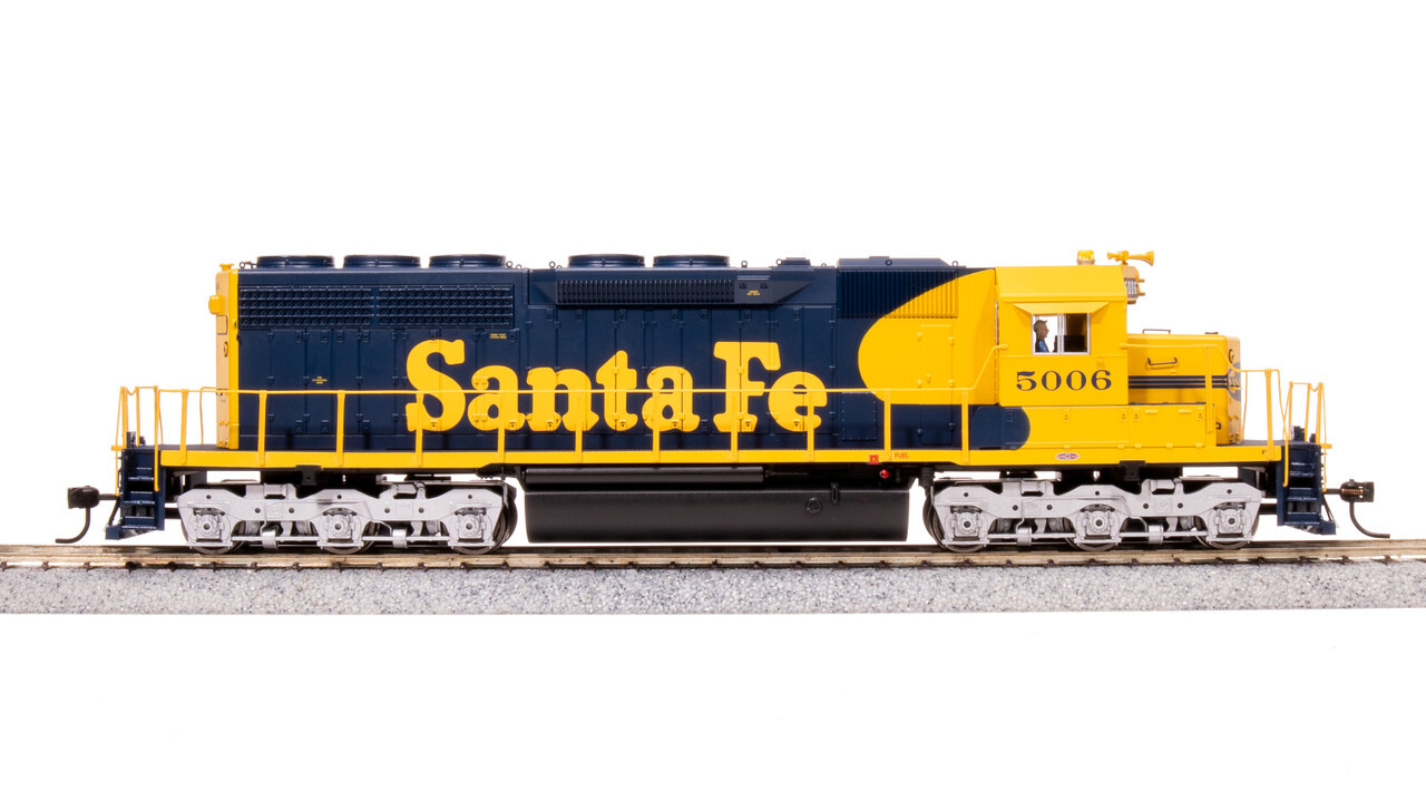 Broadway Limited 9031 HO ATSF EMD SD40 Blue/Yellow Warbonnet No-Sound #5010