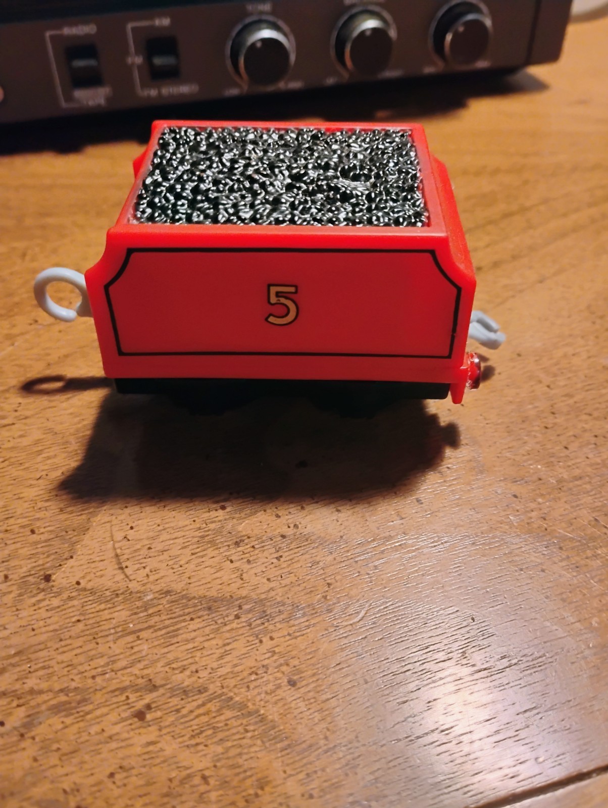 Thomas & Friends James #5 Red/Black Steam Locomotive, Track Master