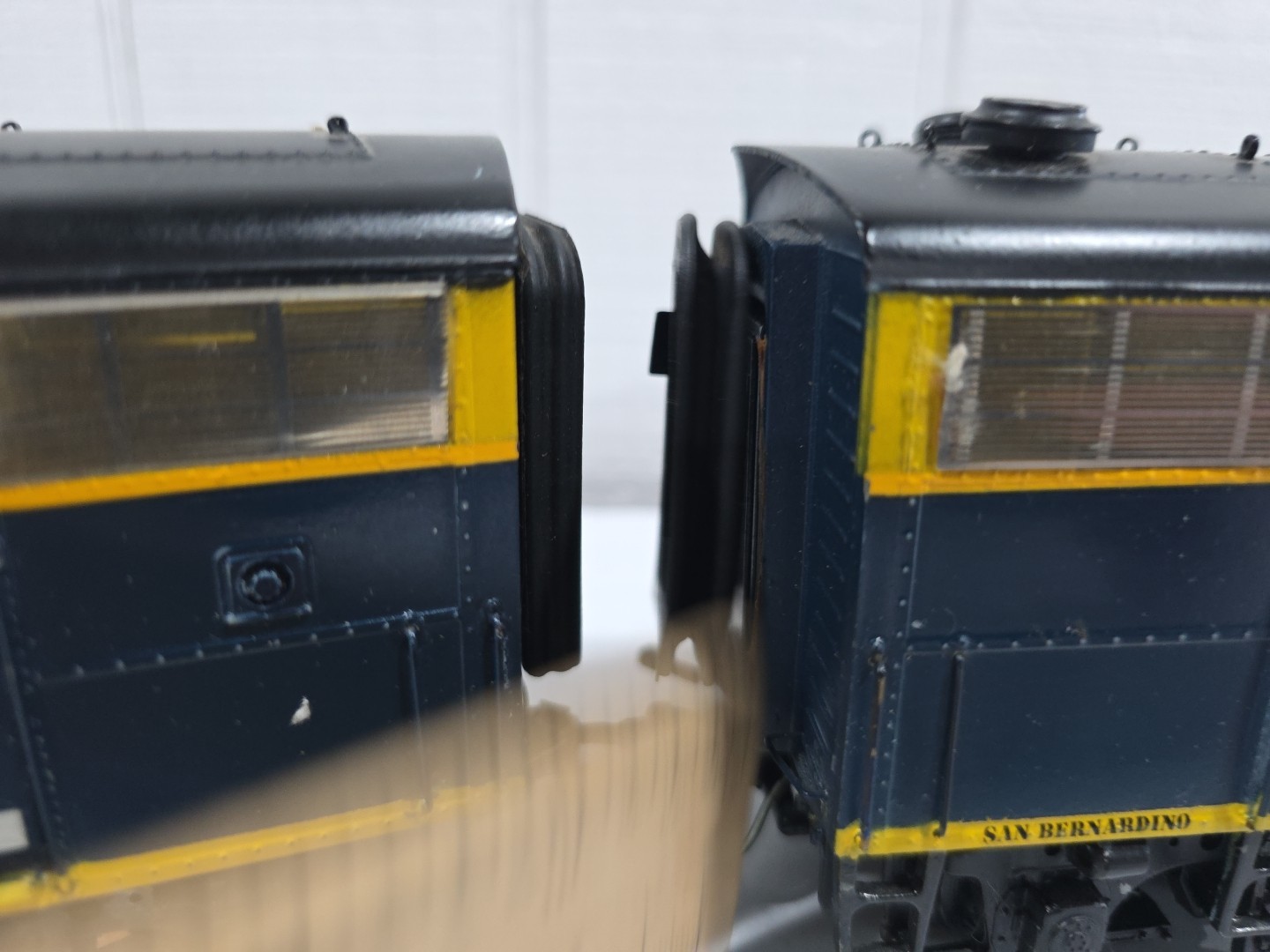 All Nation O Scale 2-Rail F-3 AB Diesel Loco DCC Sound ATSF Santa Fe Zinc Brass