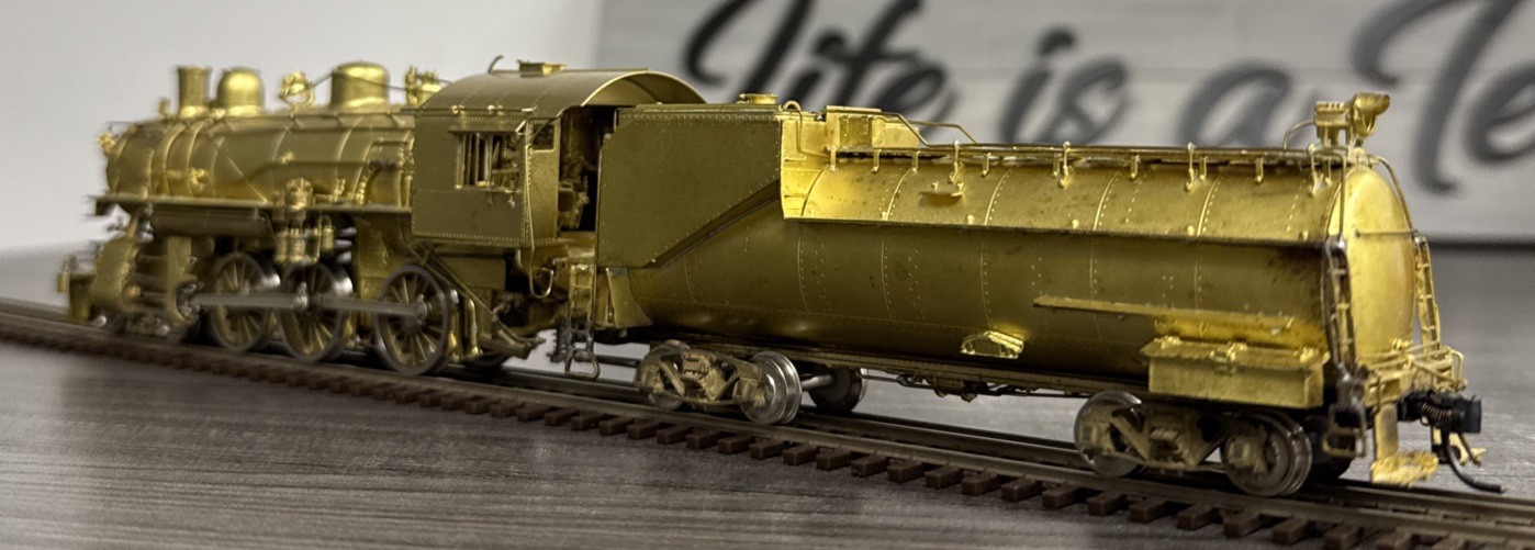 Precision Scale Co. HO Brass #PSC-15614 Ten Wheeler Southern Pacific 4-6-0 T-28
