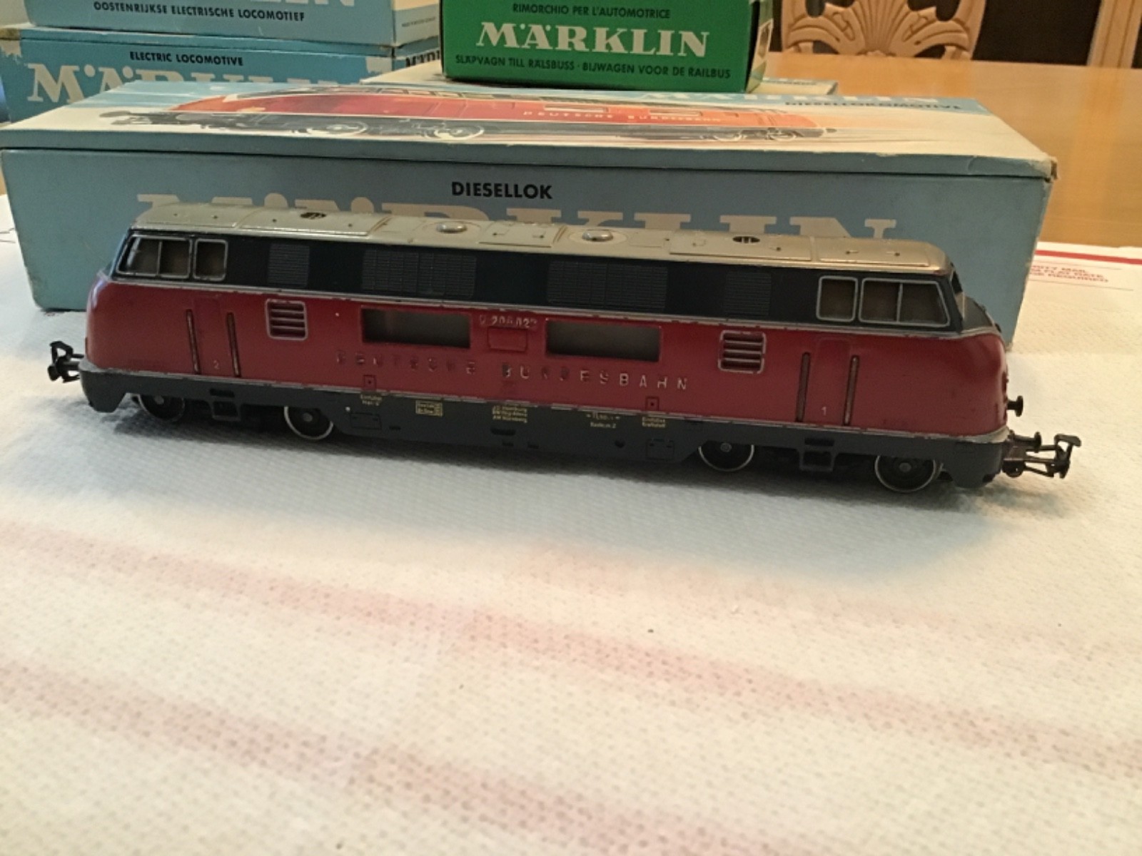 Marklin 3021 HO Diesel DB Locomotive Boxed
