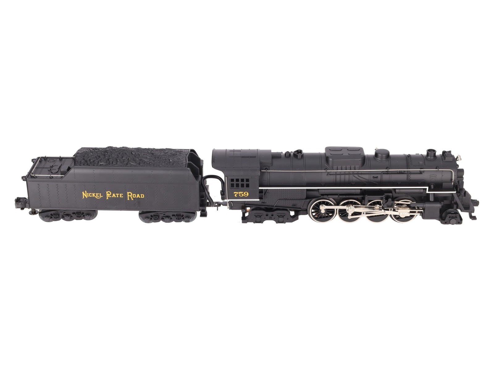 MTH 30-1109 O Nickel Plate Road Berkshire 2-8-4 Steam Locomotive & Tender #759