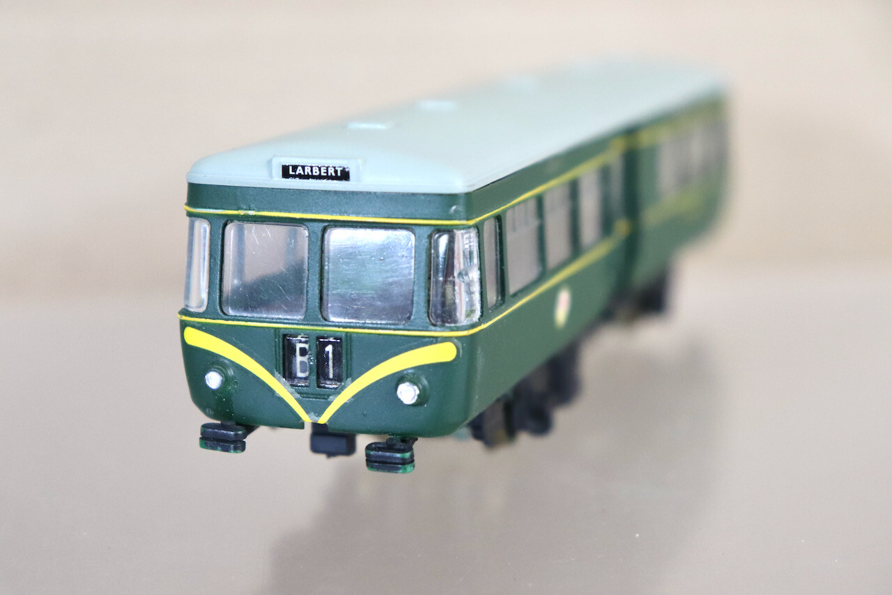 SILVER FOX MODELS BR GREEN 0-4-0 DIESEL RAILBUS LOCO MOTIVE SC 79970 LARBERT nz