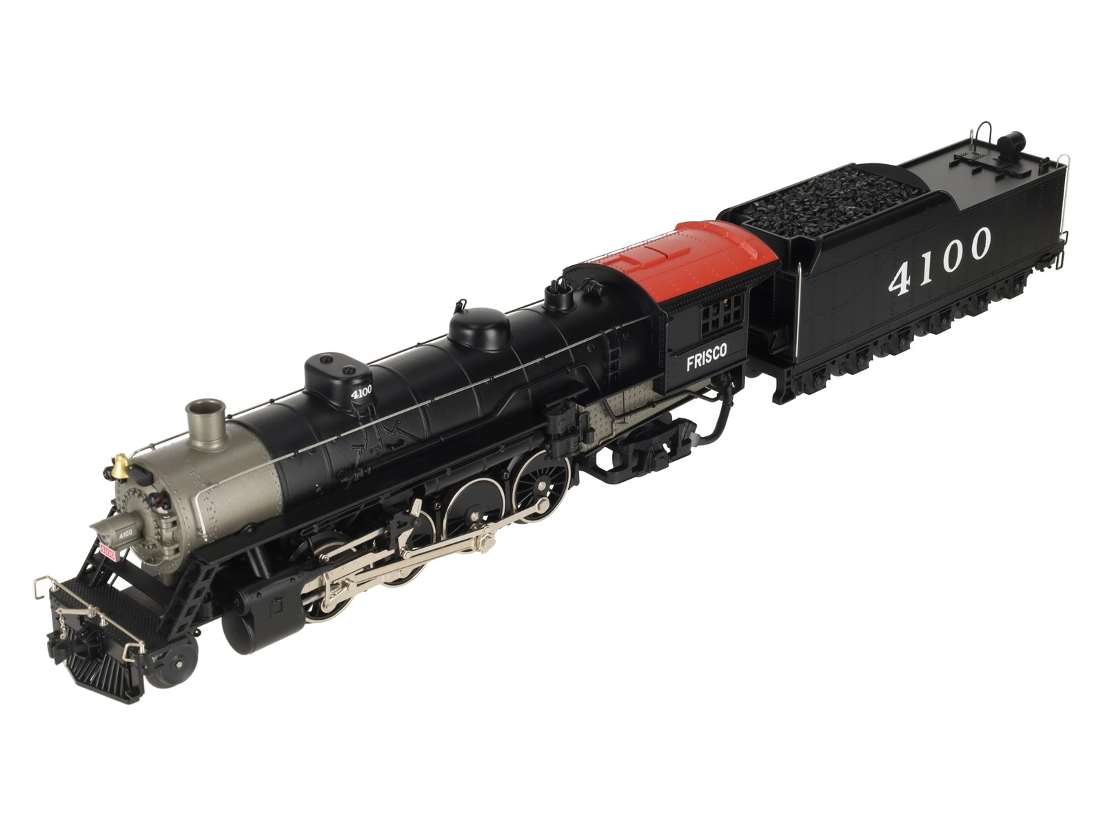Lionel 6-18030 O Gauge Frisco 2-8-2 Mikado Steam Locomotive & Tender #4100 EX