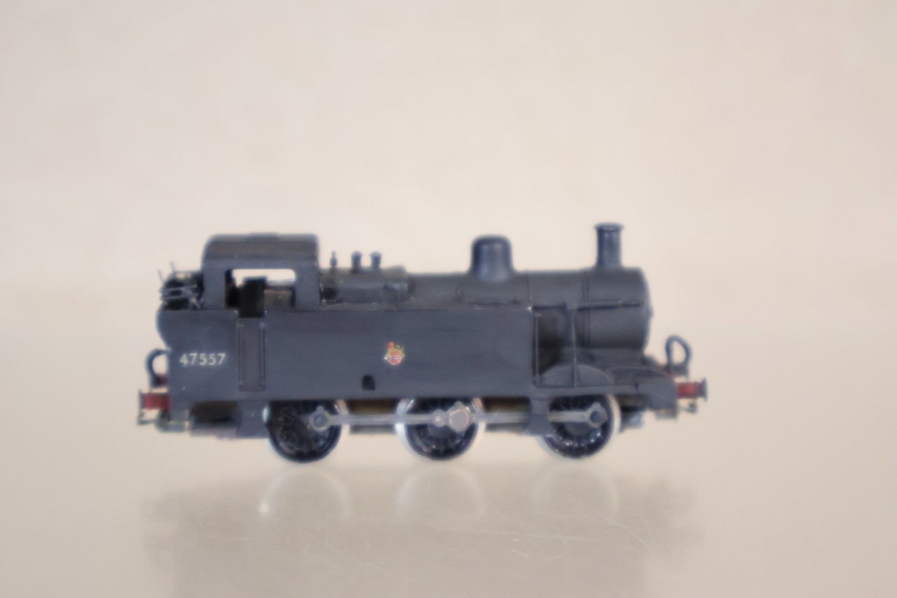 GRAHAM FARISH N GAUGE KIT BUILT BR 0-6-0 JINTY CLASS 3F LOCOMOTIVE 47557 on
