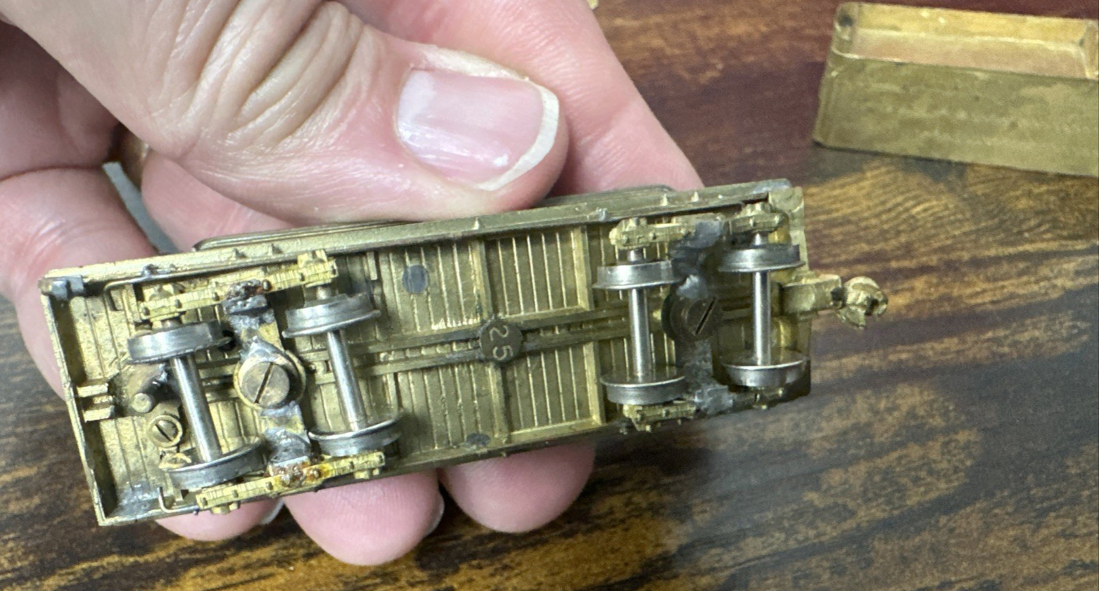 Westside Model Co. HOn3 Brass 2-8-0 Class C-16 D&RGW #278 w/Custom Tender DNR