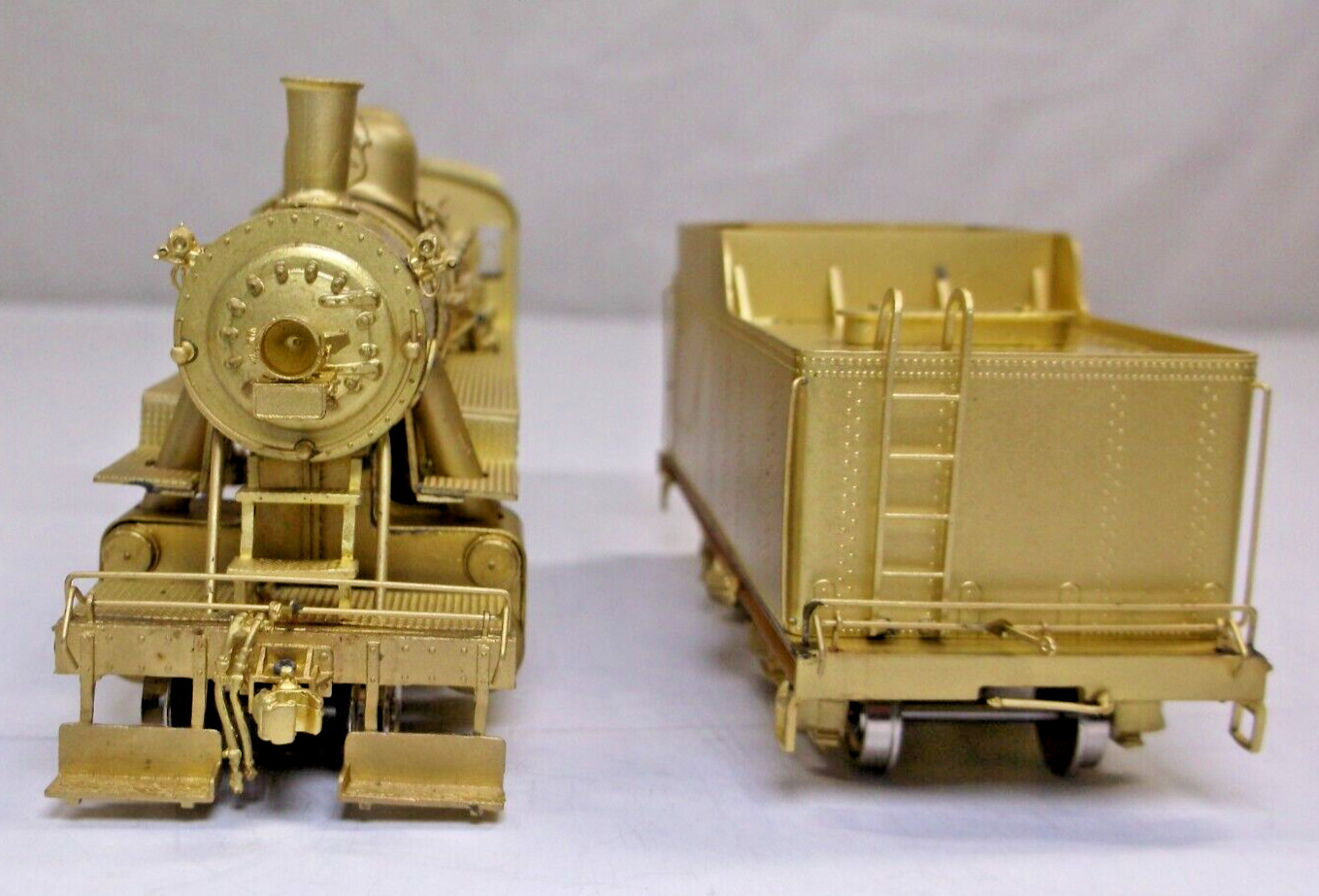 HO Sunset Models brass Frisco 2-10-0 in original box (lot BB 461)