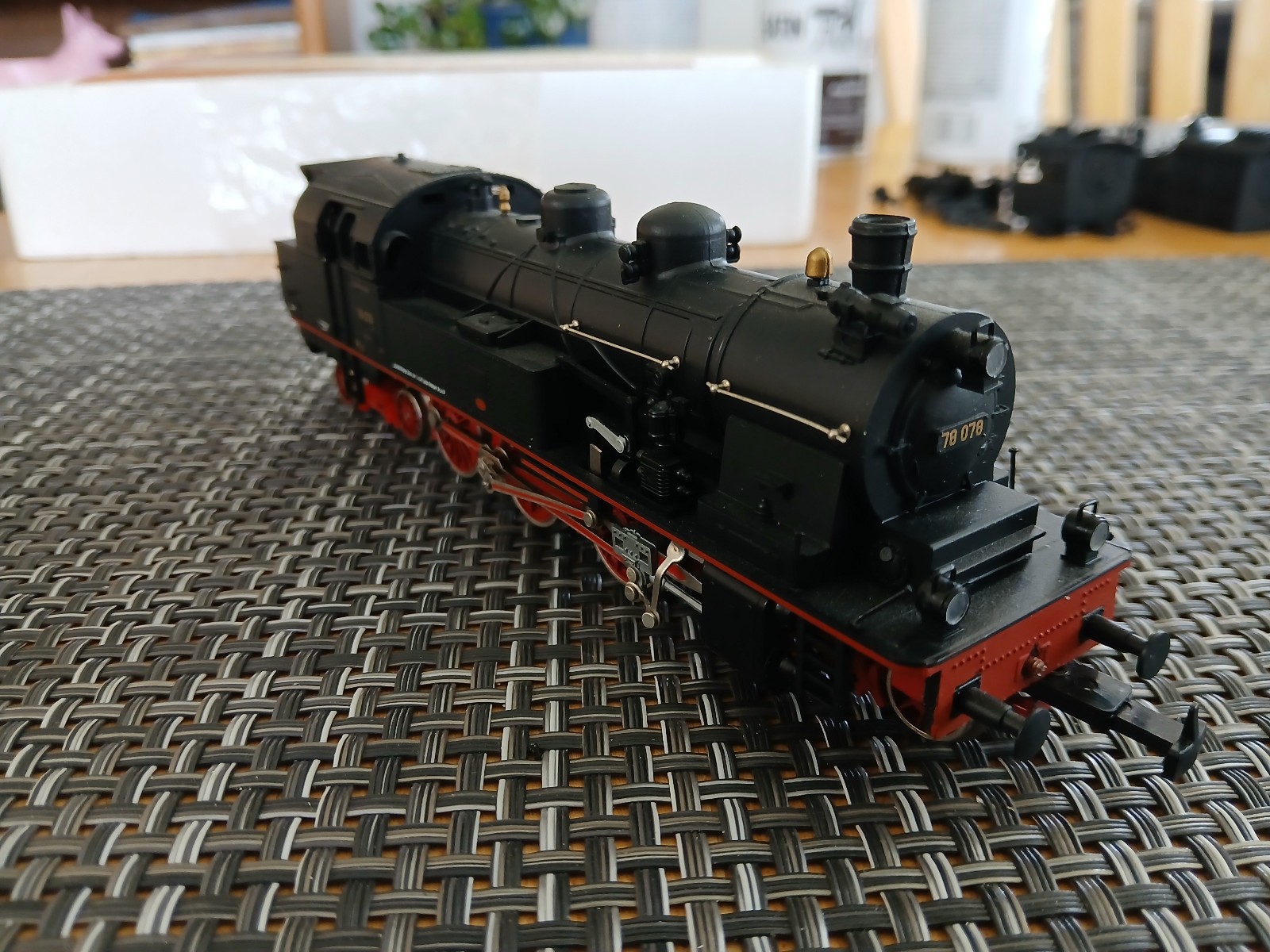 Vintage HO Scale Liliput 7802 DR 4-6-4 Steam Engine 78 078 EX/Box Locomotive