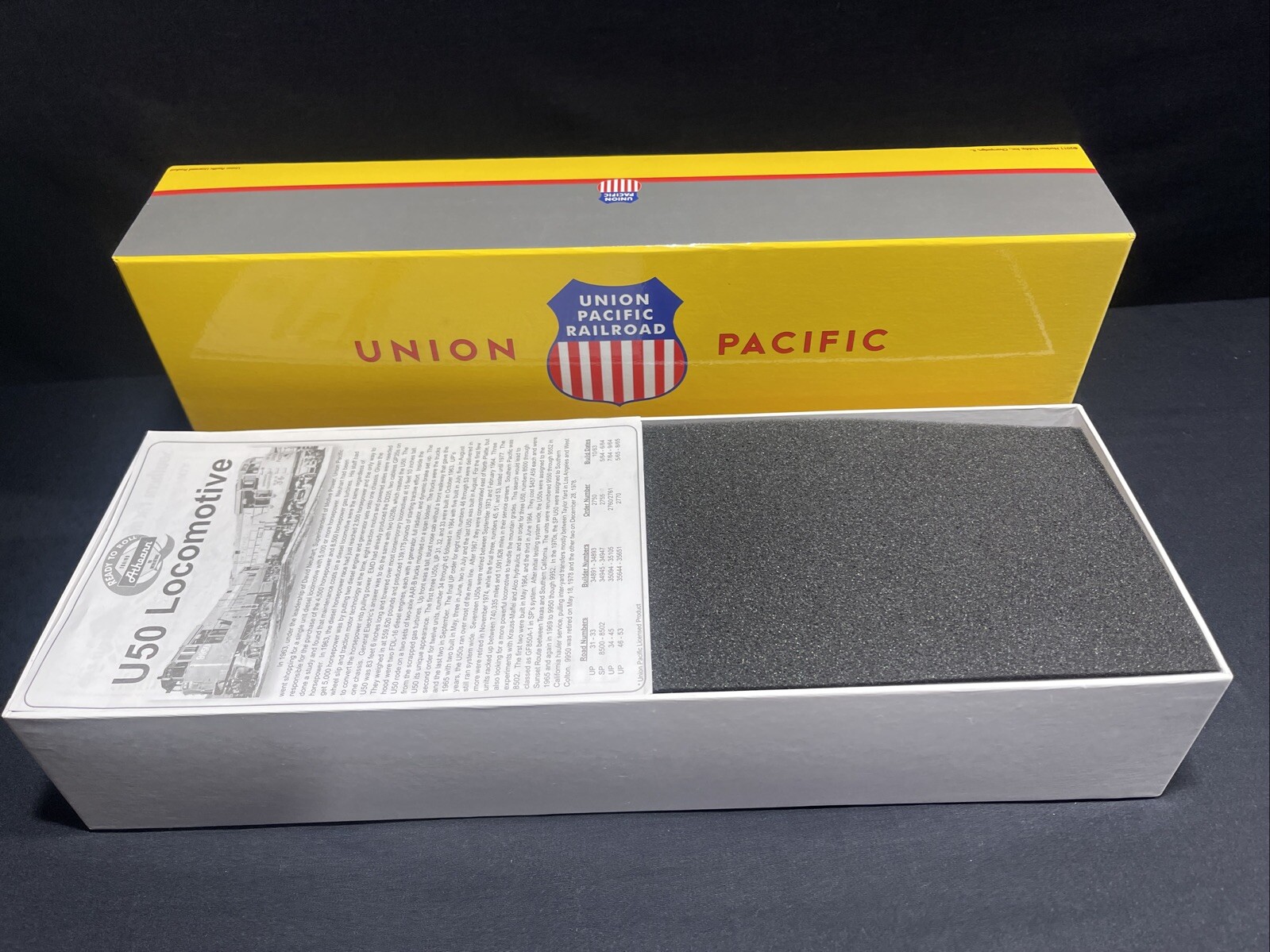 HO Scale Athearn 88675 UP Union Pacific U50 Diesel Locomotive #45