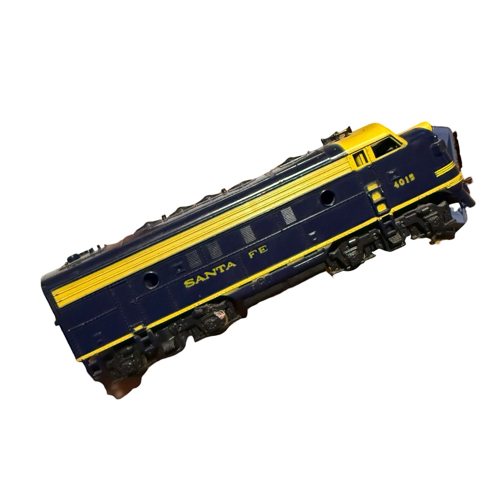 HO Mantua Tyco Santa Fe 4015 Diesel Locomotive Engine & Others Lot Vintage