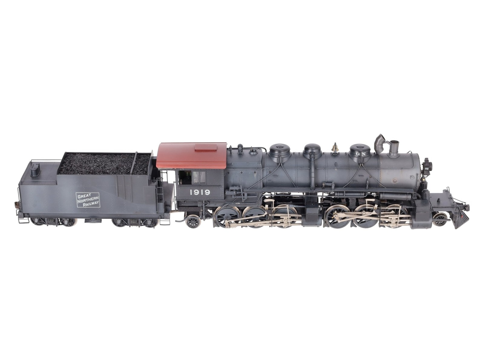 KMT ST-881 O Great Northern Brass Steam Locomotive #1919 – Custom EX/Box