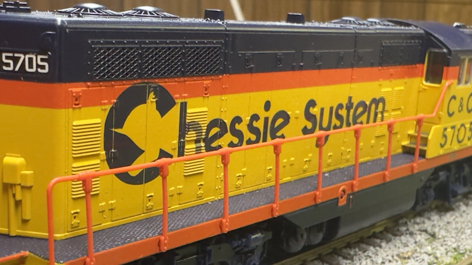 Atlas Classic Series HO Chessie C&O B&O GP7 #5705 RARE