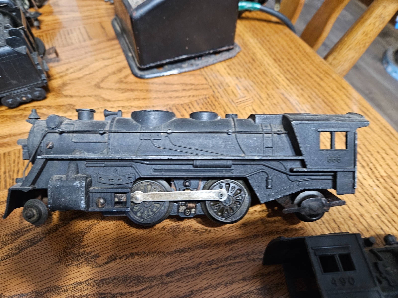 Marx O Gauge 666 & 2 other Locomotives For Parts/ Repair