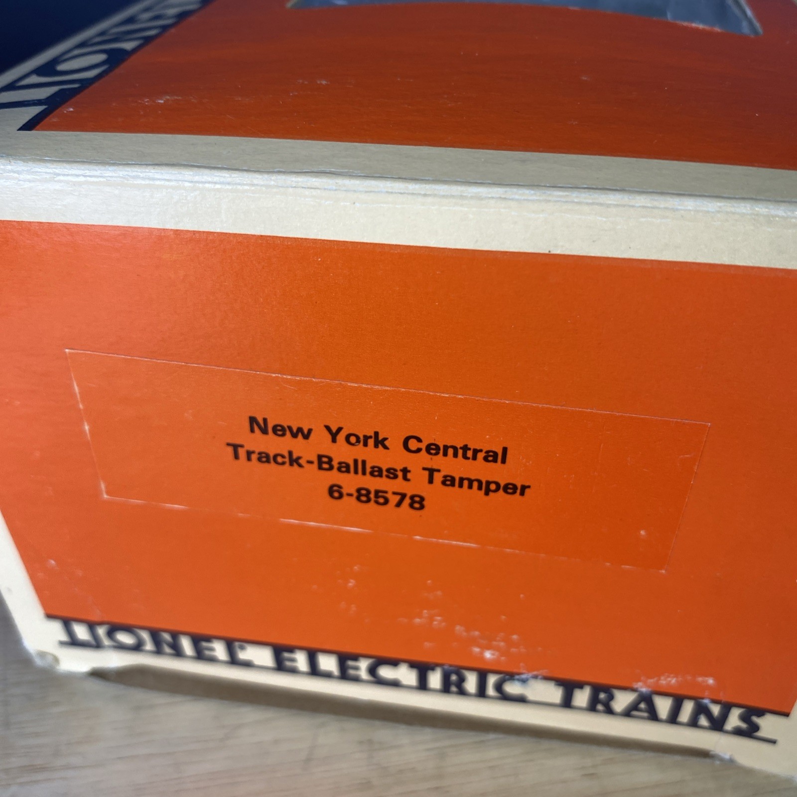 O/O27 Gauge Lionel New York Central Track-Ballast Tamper #6-8578