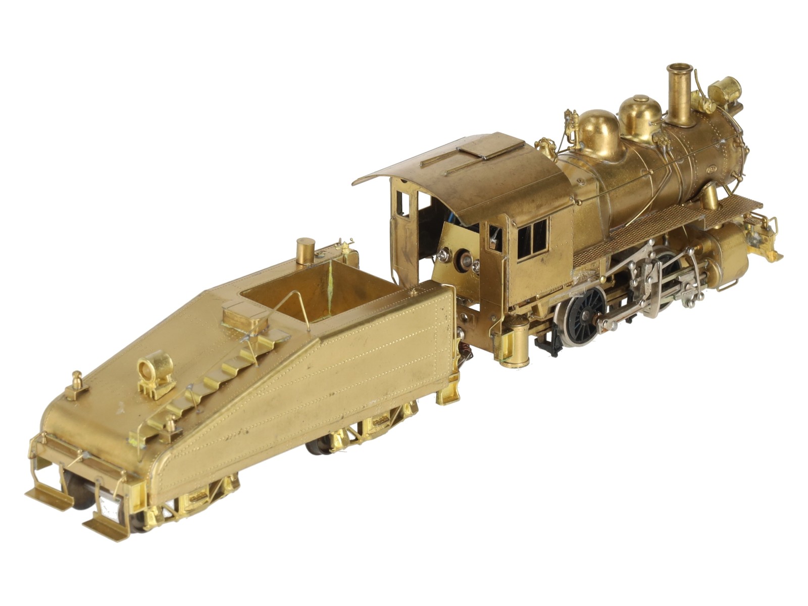Gem Models GN-128 HO Brass PRR A5s 0-4-0 Steam Switcher & Tender (Unpainted) EX
