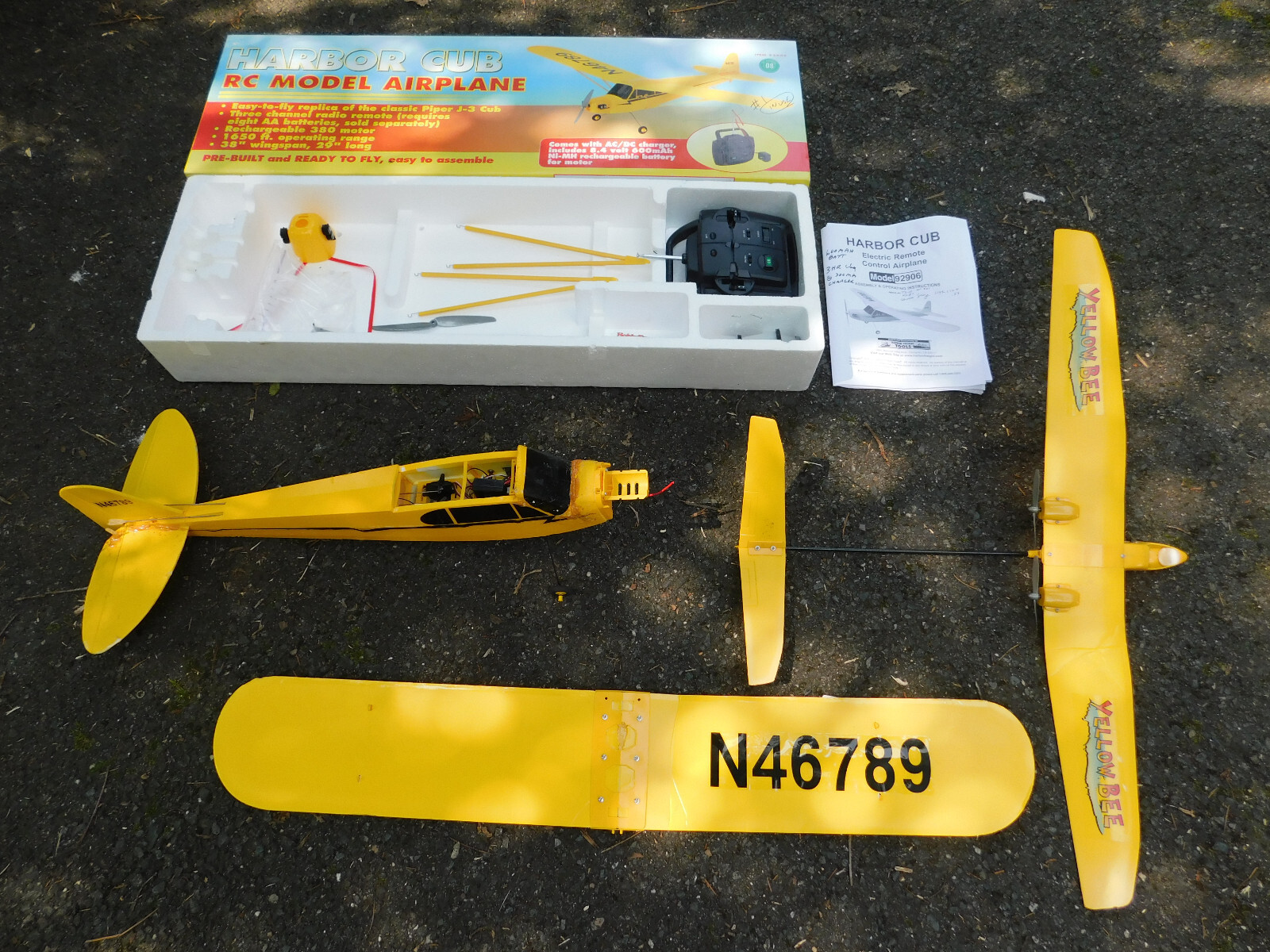 Harbor Cub 92906 RC Electric Remote Control Model Airplane PARTS