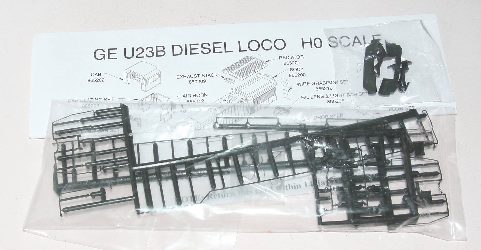 Atlas U23B Western Pacific WP No Road Number DCC Ready HO Scale