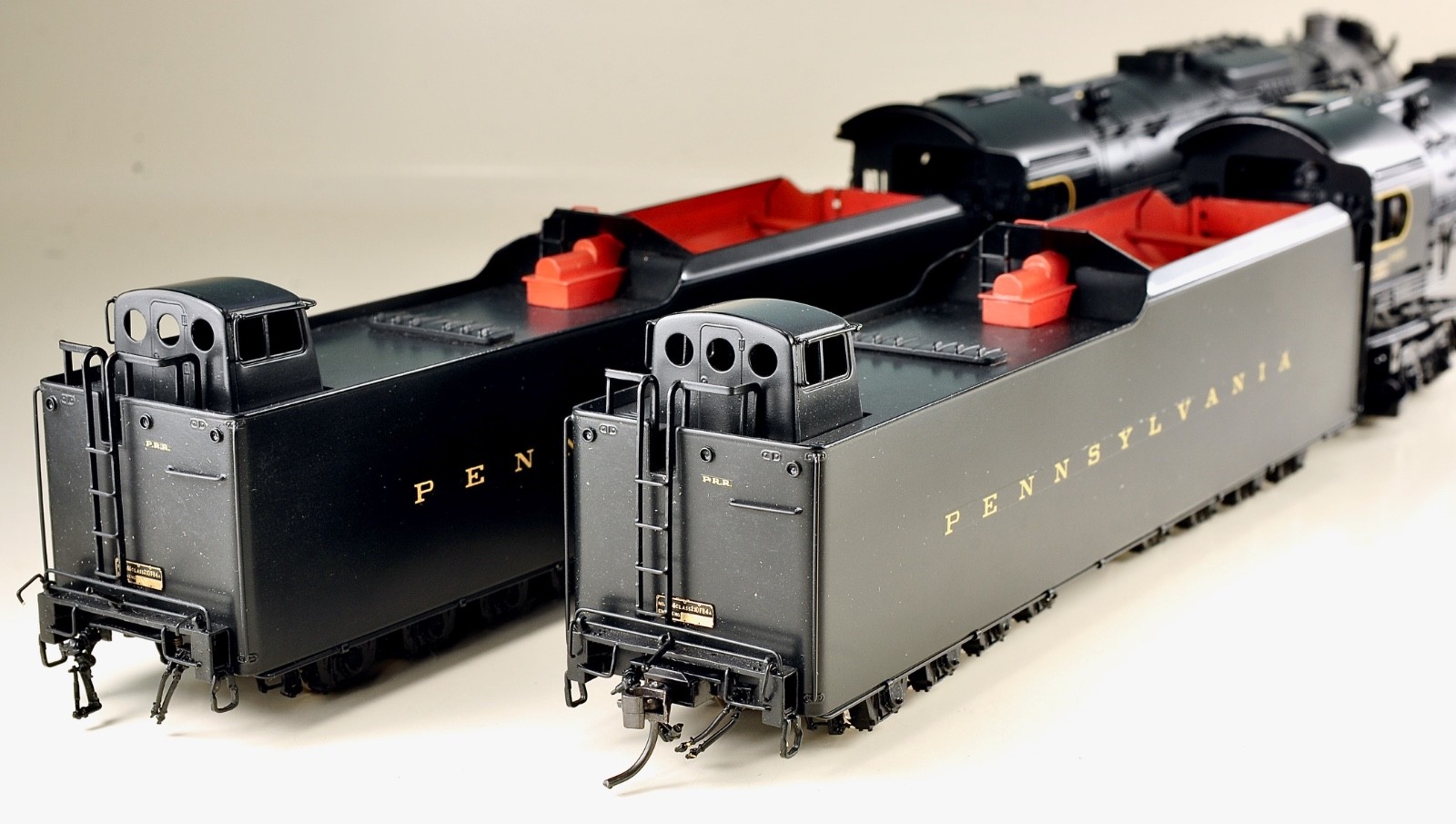KEY HO Brass PENNSYLVANIA J-1a 2-10-4 & Tender FP #6475 OB MINT!