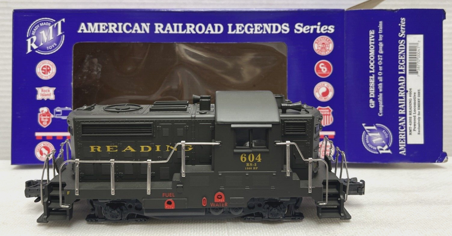 RMT-4202 O/O27 READING BEEP POWERED DIESEL LOCOMOTIVE #604 LNIB