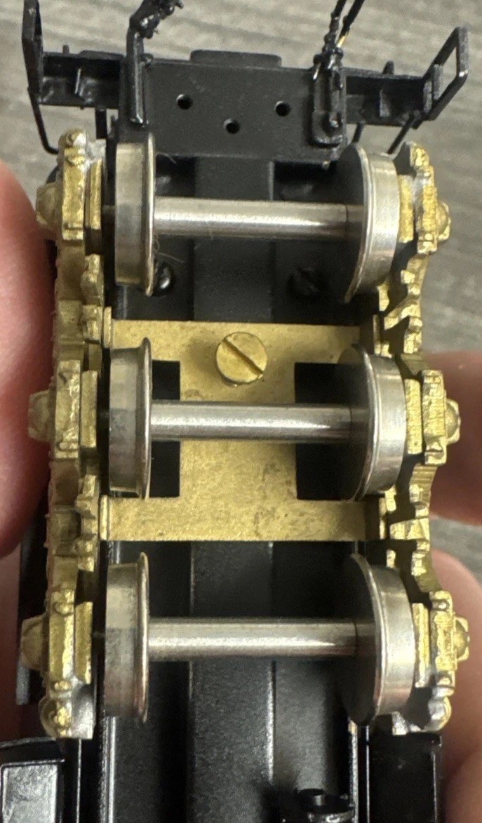 NJ Custom Brass HO Brass #ST-244 Pacific Southern Pacific 4-6-2 P-13 Black/DNR!