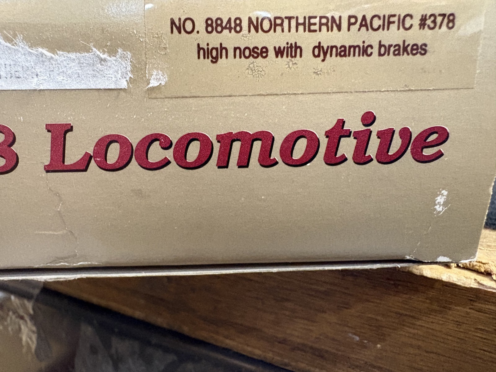 DCAS-HO Proto 2000 Northern Pacific GP18 Locomotive 378 Looks NOS MINT