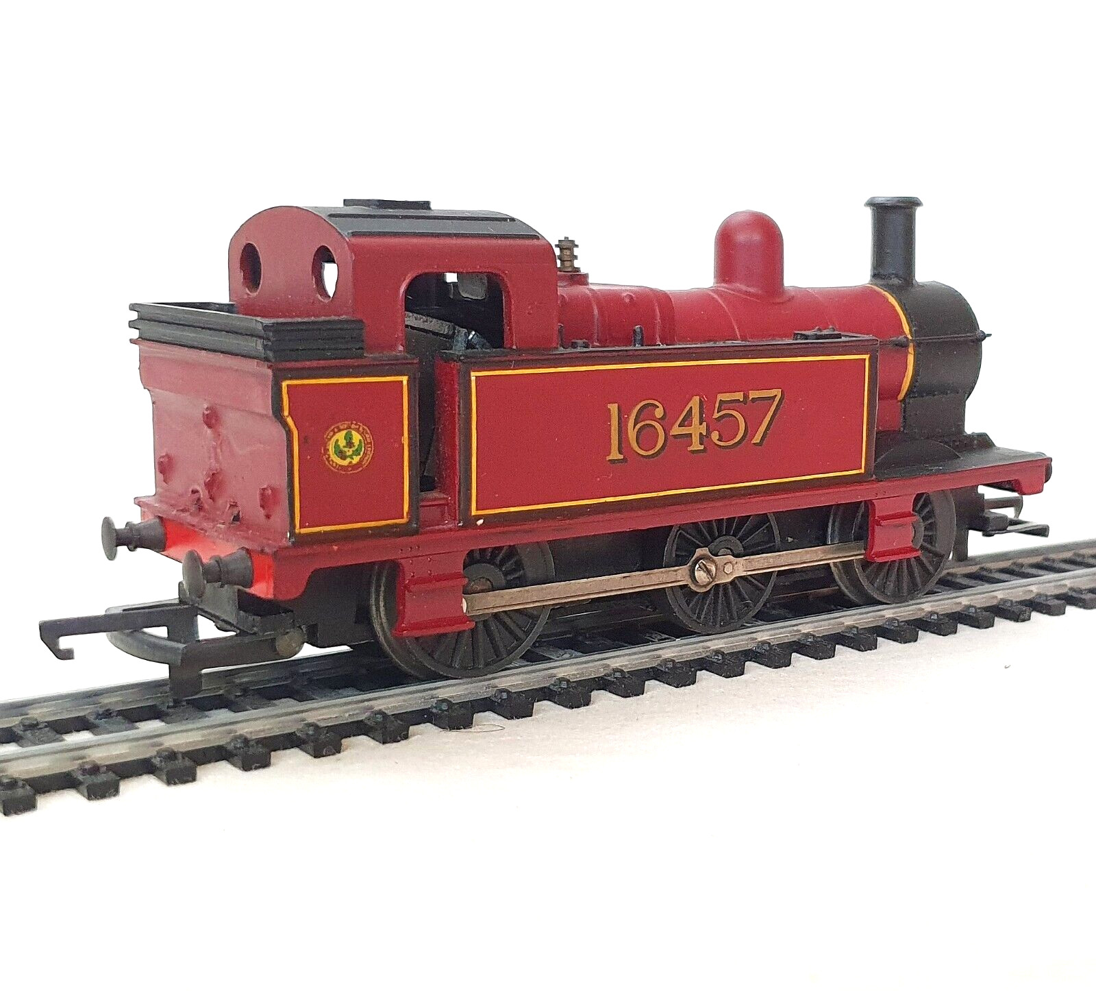 Tri-ang Triang OO HO LMS Class 3F “16457” TANK STEAM LOCOMOTIVE Upgraded NMIB`60