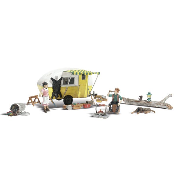 Woodland Scenics N Ma & Pa’s Trailer Heaven WOOAS5341 N Accessories