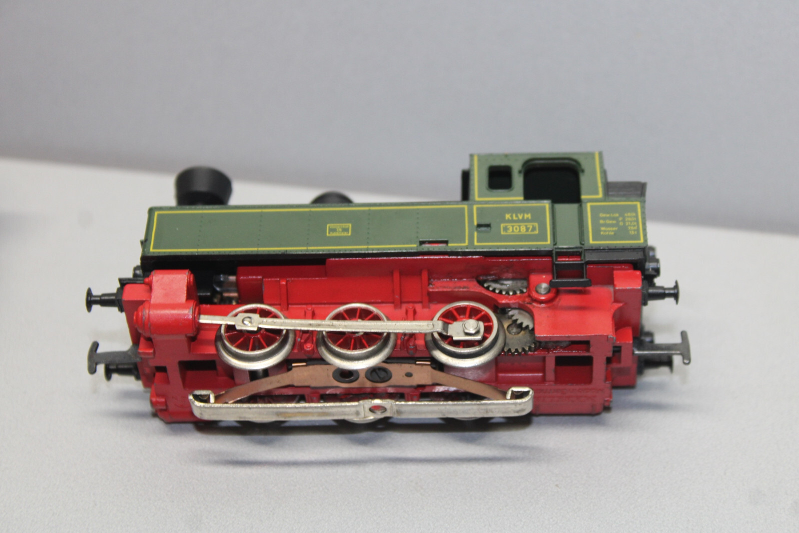 Märklin 3087 Steam Locomotive Country Railway Green Black KLVM Scale H0