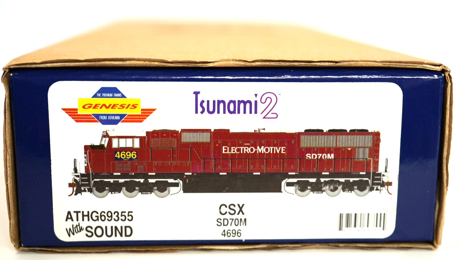 Athearn 69355 EMD SD70M CSX patch #4696 DCC Sound Excellent