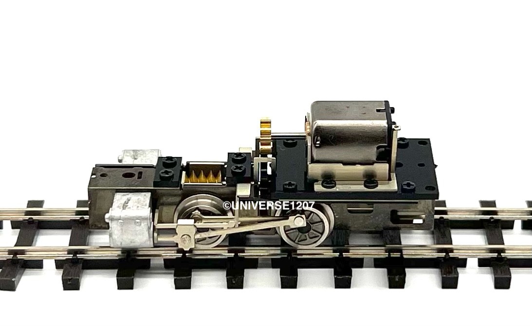 N/HOn30/HOe/009 Scale Aru 0-4-0 Steam Locomotive Power Drive Chassis 14mm/7mm