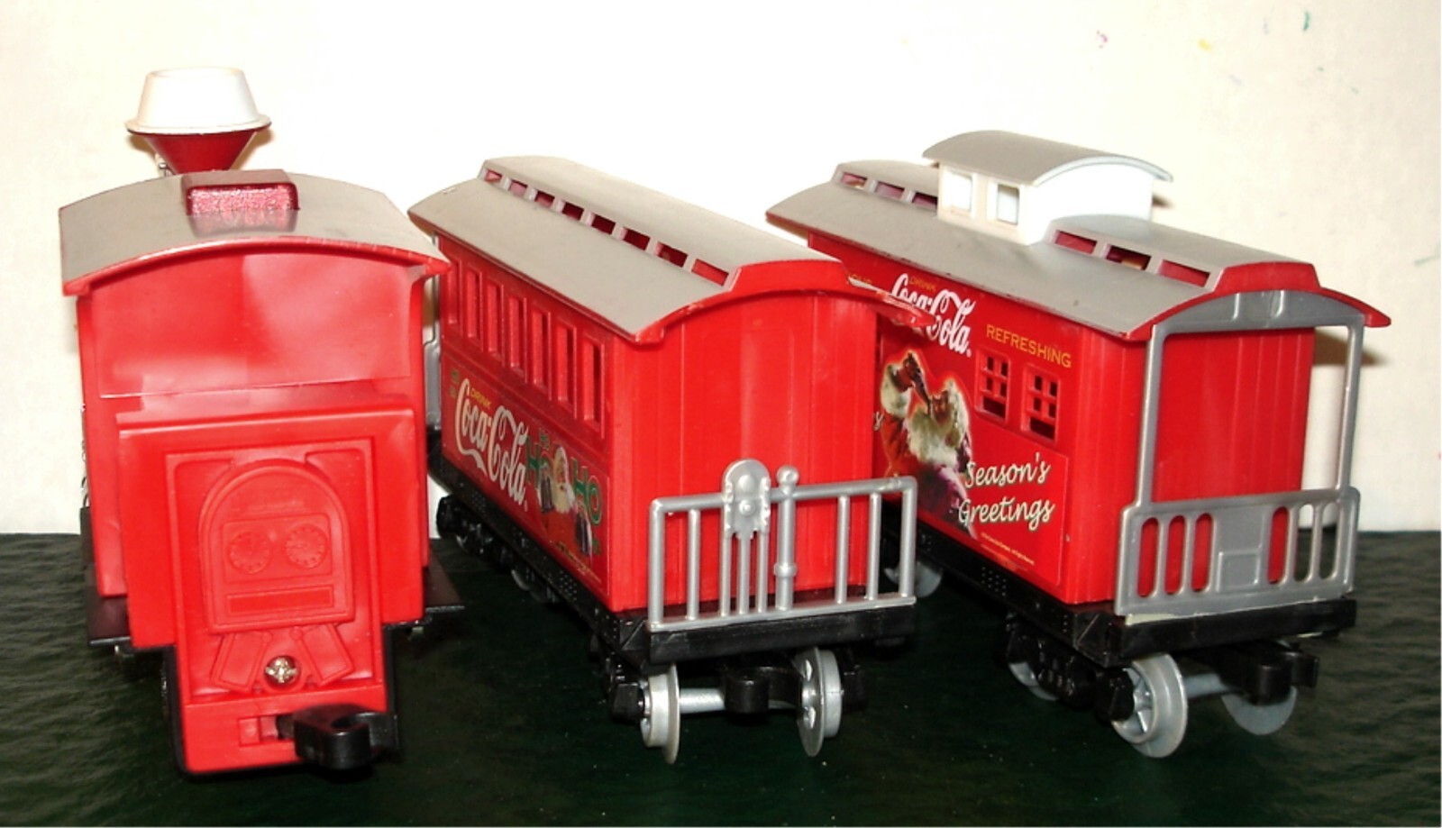 K-LINE (GOLDLOK) – COCA-COLA SANTA TRAIN – O-27 REMOTE CONTROL TRAIN