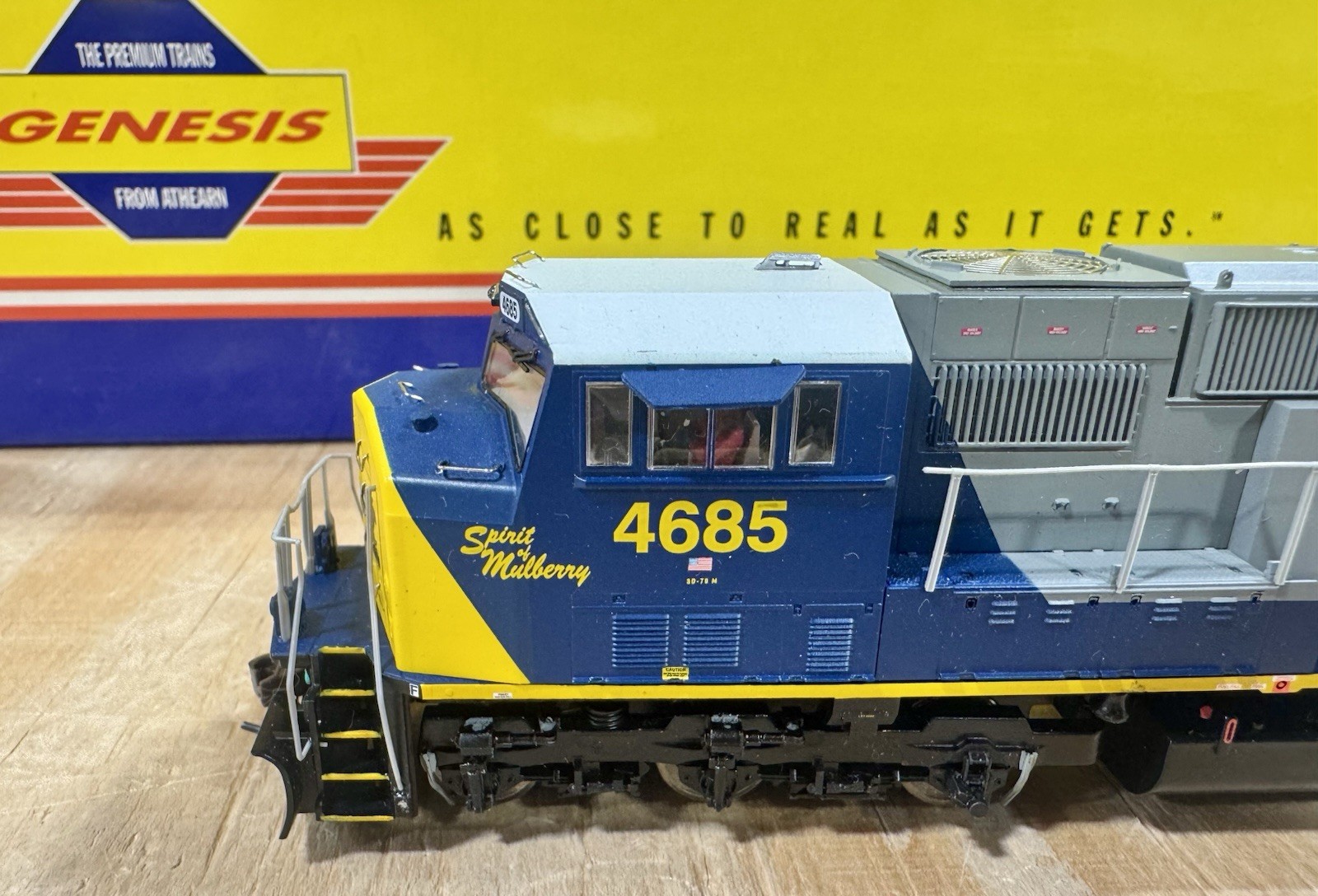 Athearn Genesis G6159 HO SD70M CSX Rd #4685 W/engine Crew Read