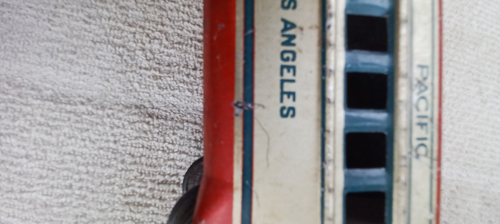 Vintage 1940’s MARX M10005 Union Pacific Passenger Tin Train Los Angeles