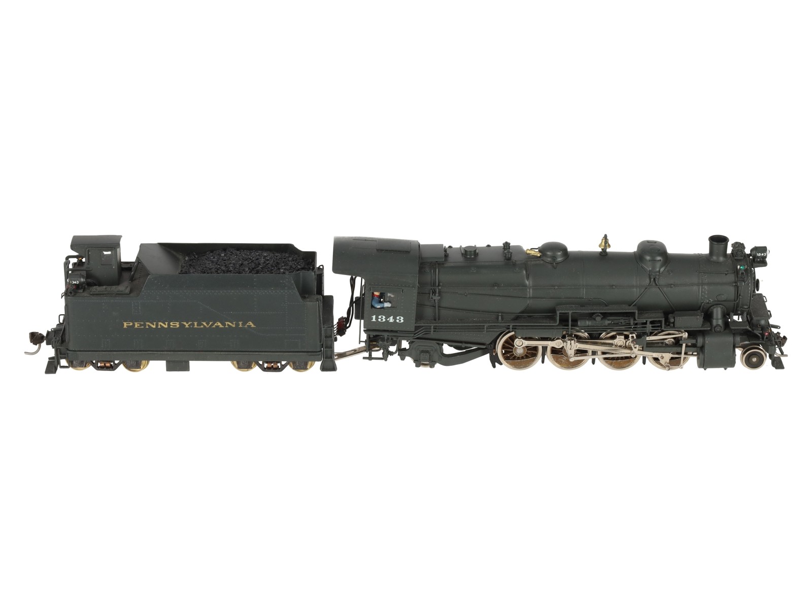 Scale Models HO Scale Pennsylvania Railroad Steam Locomotive #1343/Box