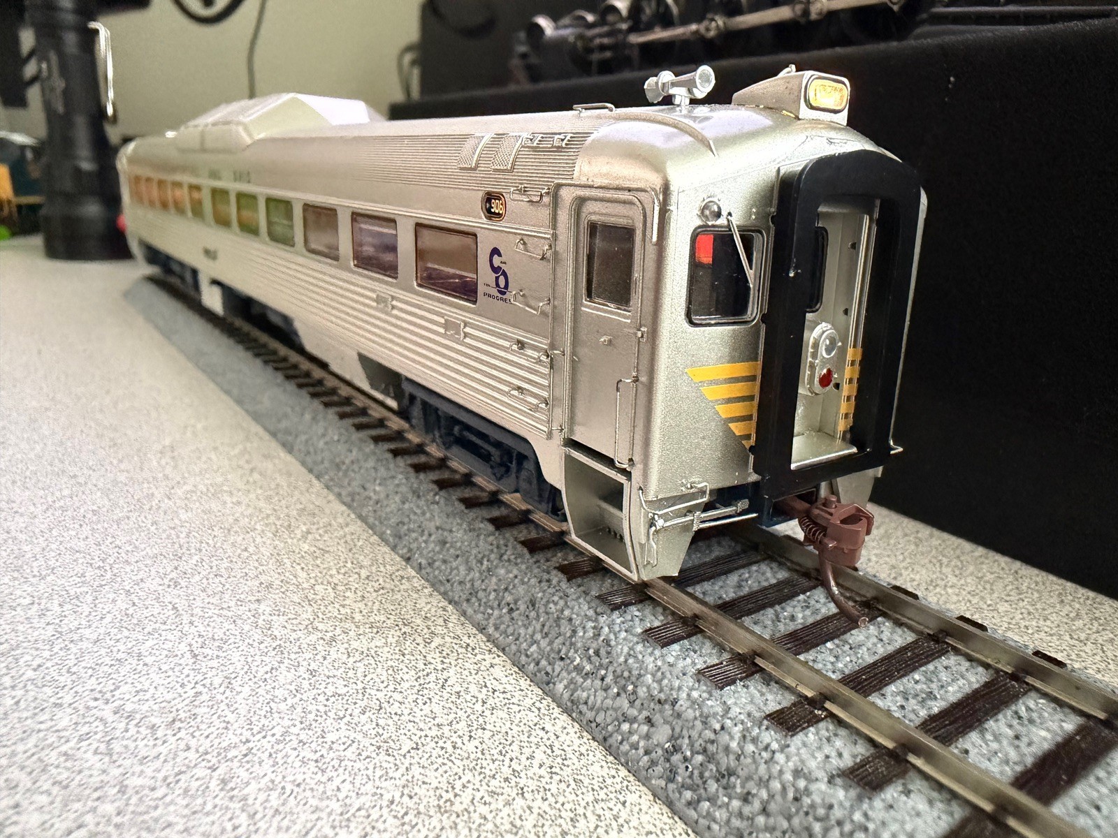 Rapido Trains 16122 Chesapeake & Ohio Ph1b Budd RDC-1 with DCC/Sound #9061