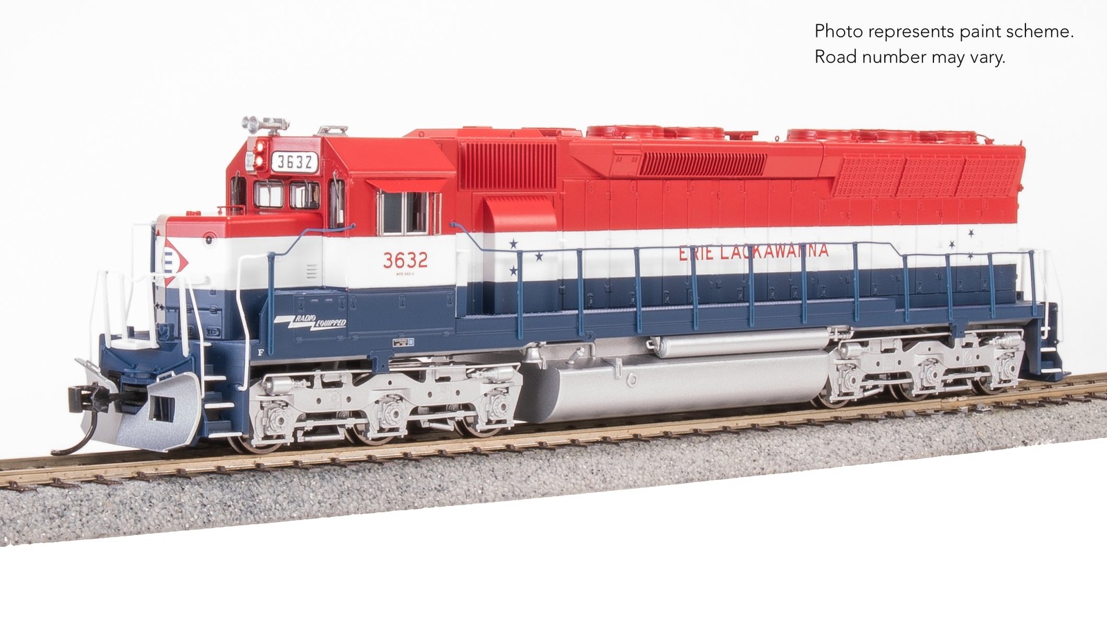 Broadway Limited 9800 HO Scale EMD SD45 EL 3632 Sound