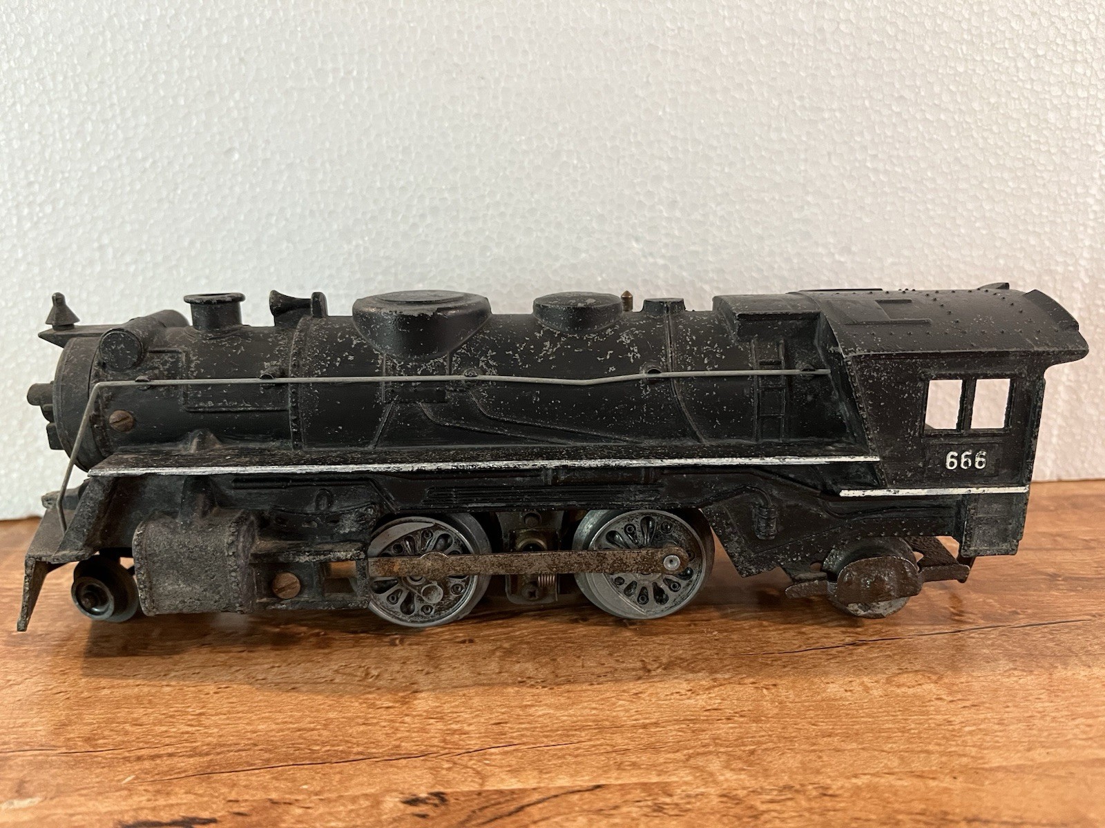 Vintage Post-War O Gauge DieCast Marx #666 Steam Locomotive