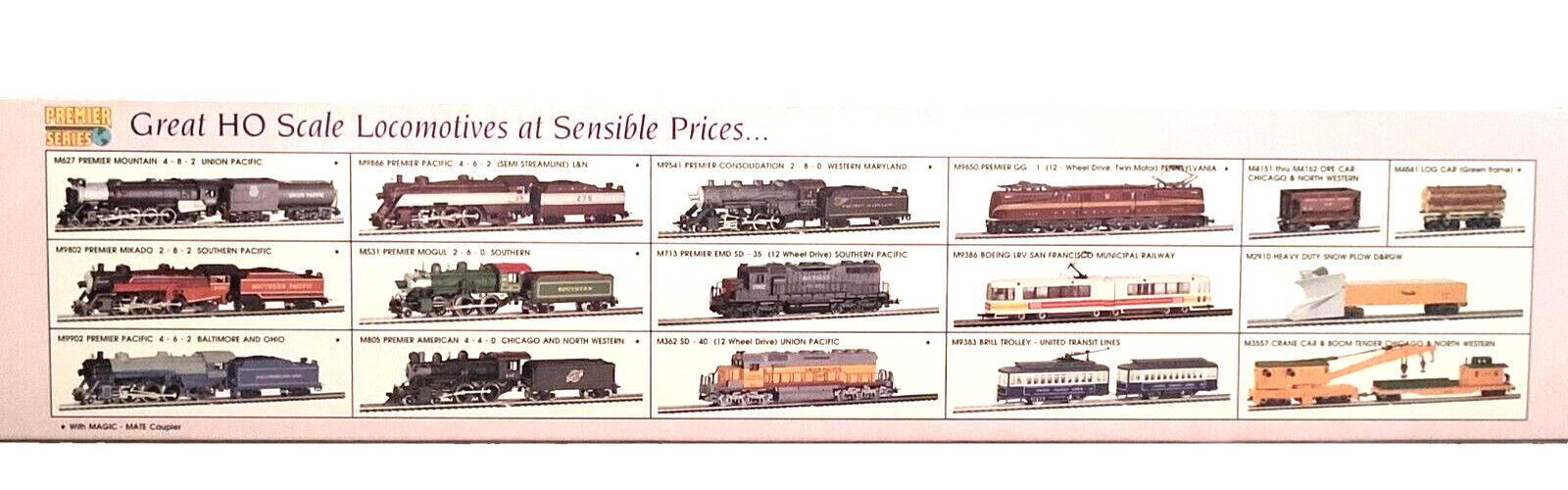 IHC Premier 23016 HO Scale 4-6-4 Hudson Frisco #1060 New