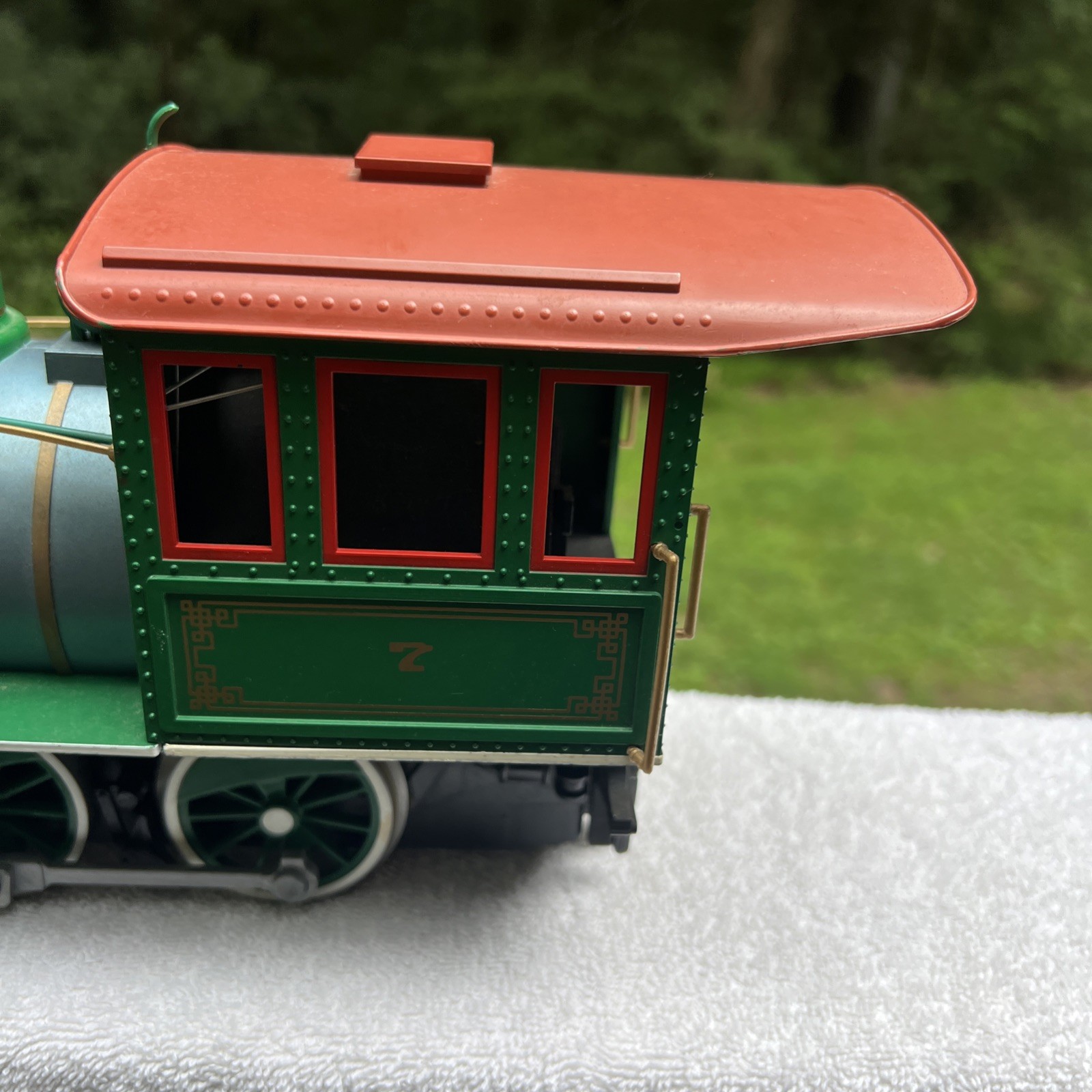 Bachmann G Scale Battery Powered Remote Control Ten Wheeler 4-6-0 For Parts