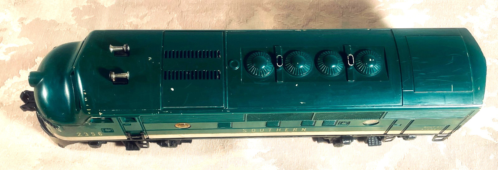 Vintage Lionel 2356 Southern, F3 ABA, O Gauge Locomotive Set, 1954-1956