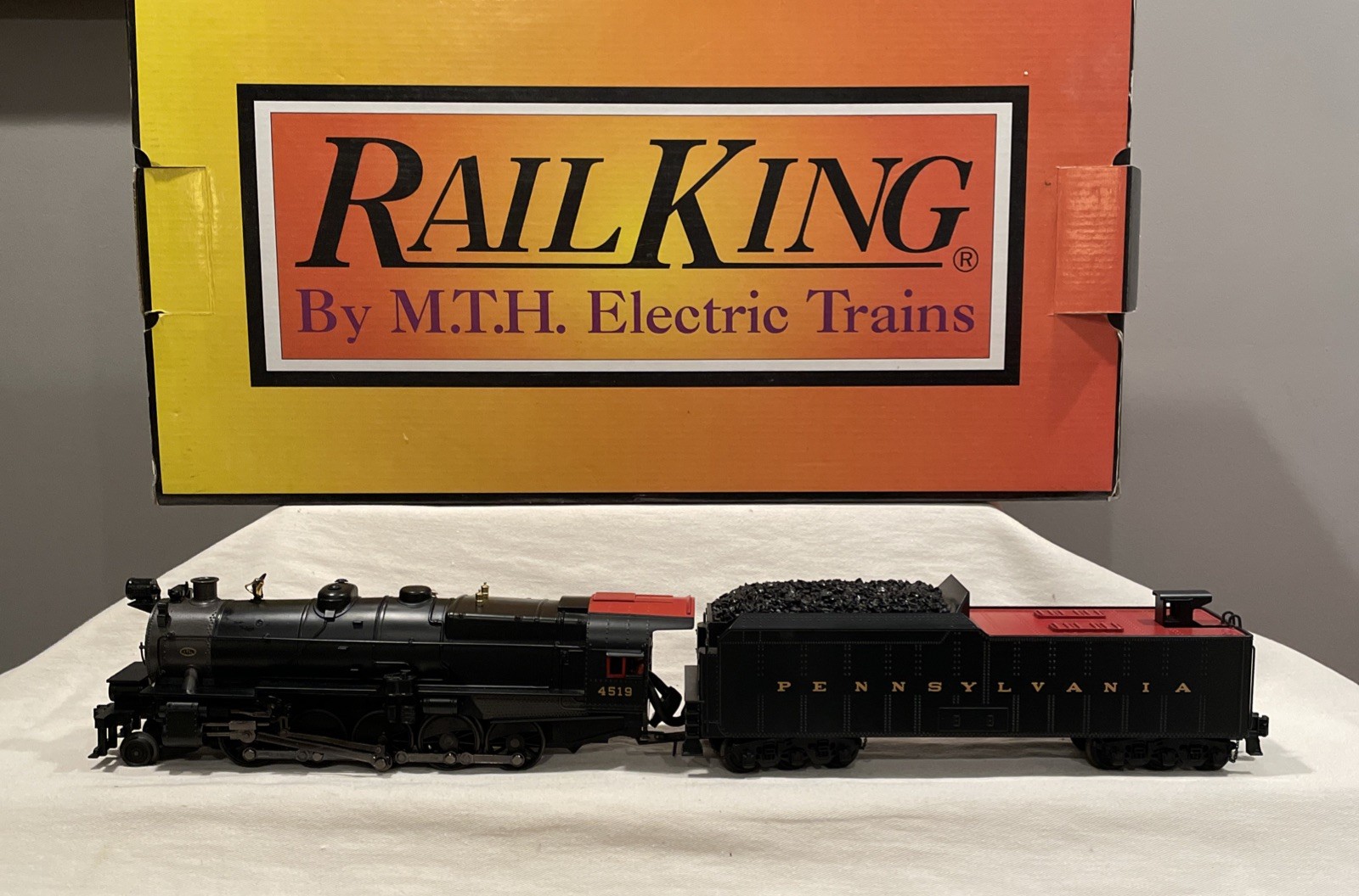 MTH Rail King 2-10-0 Decapod Steam Engine Pennsylvania RR 30-1503-1 O Gauge