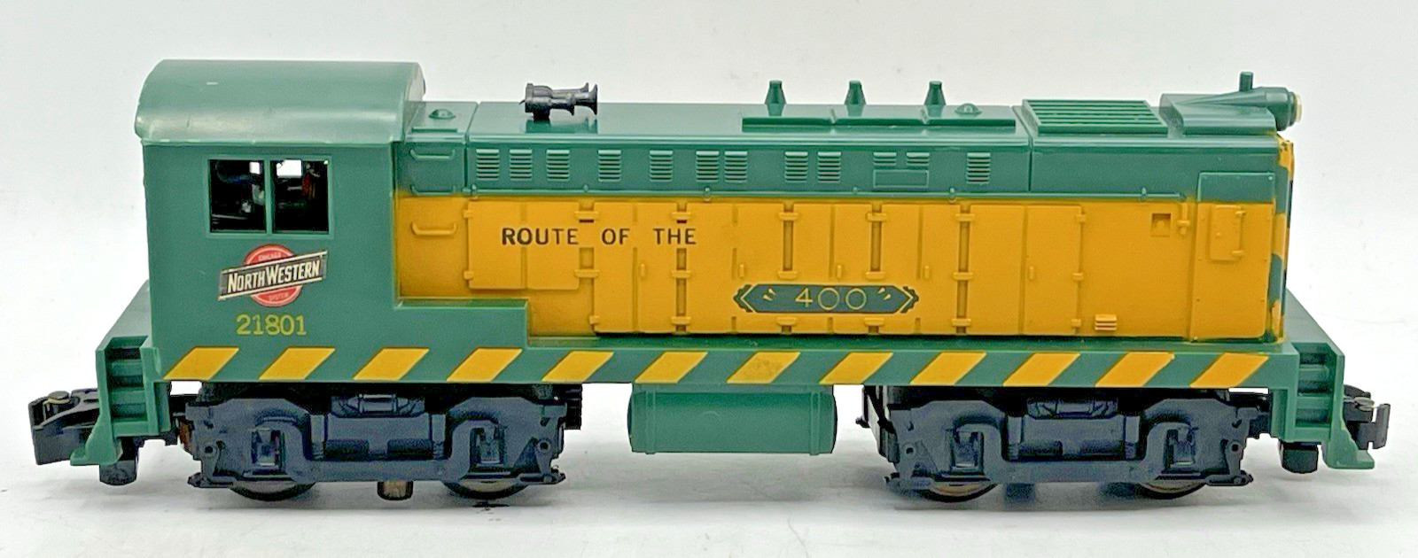 Gilbert American Flyer S Gauge 21801 C&NW Baldwin Switcher – Runs Well!