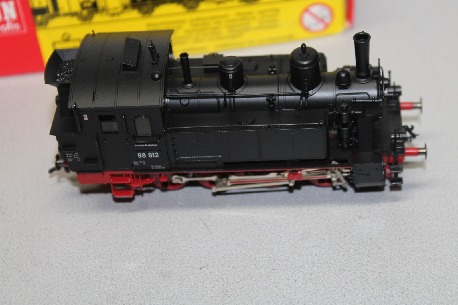 Fleischmann 4099 Steam Locomotive BR 98 812 DB H0 Black Epoche III OVP