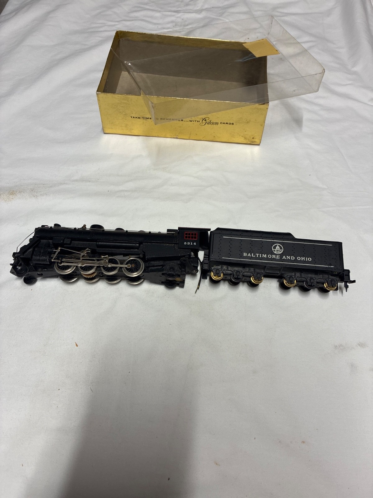 Mantua HO B&O 5314 2-8-2 Mikado Die cast engine w plastic tender – READ