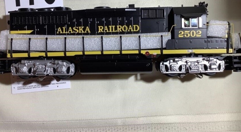 MTH PREMIER ALASKA RAILROAD GP-35 DIESEL ENGINE 20-2903-1 LOCOMOTIVE PROTO 2